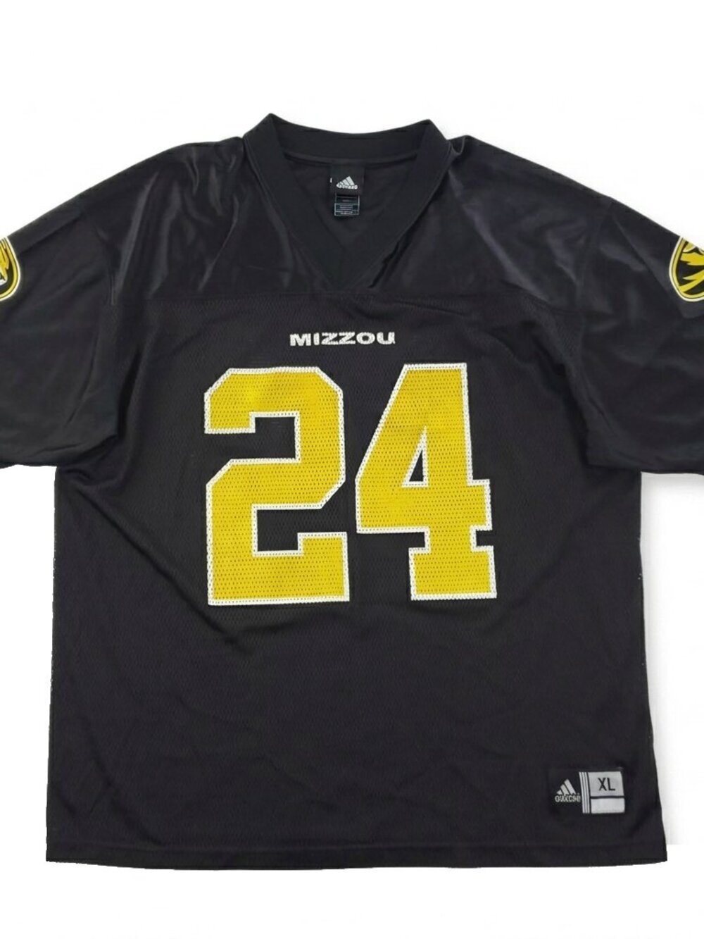 Mizzou Tigers Football Jersey University Missouri Adidas Mesh 24 Men's XL